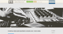 Desktop Screenshot of fxgroup.net